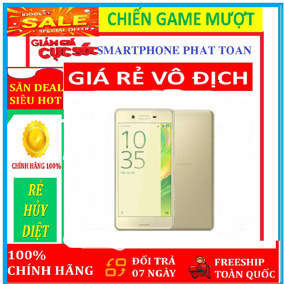 SIÊU RẺ ____ điện thoại Sony X Performance 32G ram 3G mới CHÍNH HÃNG - chơi Game mượt