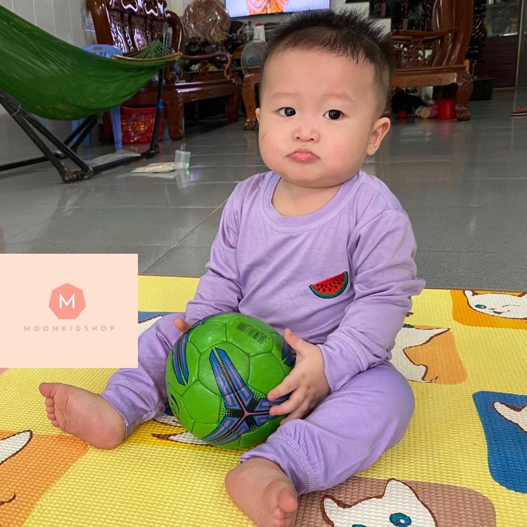 Bộ Thu Đông Dài Tay Cho Bé💖Rẻ Đẹp 💖 Chất liệu Thun Cotton lạnh co giãn 4 chiều thấm hút mồ hôi cực tốt