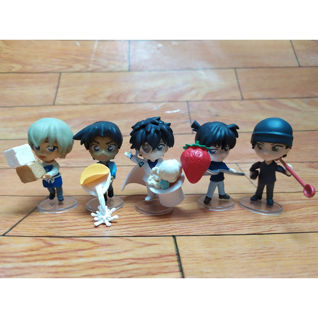 Chibi Set 8 Mô Hình Đồ Chơi Nhân Vật Trong Phim Hoạt Hình Thám Tử Lừng Danh Conan