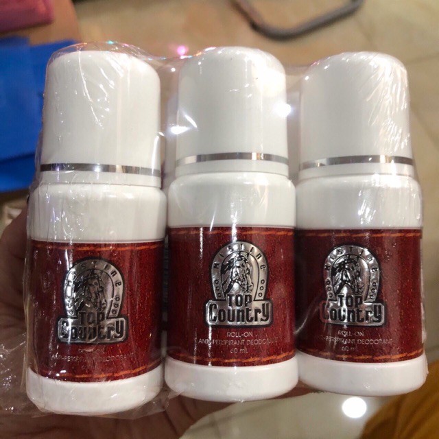 Lăn ngựa Thái Lan-Lăn khử mùi Top Country Thái Lan (60ml)
