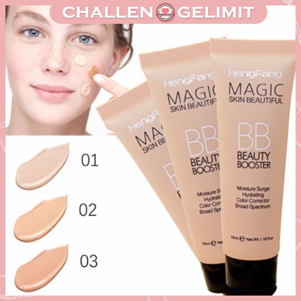 [Hàng mới về] Kem nền BB Heng Fang trang điểm tăng cường độ sáng chống nắng làm sáng da mặt chống nước 3 màu | BigBuy360 - bigbuy360.vn