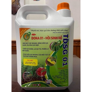  Phân bón khoáng hữu cơ Hồi Sinh Rễ  can 5 lít  siêu ra rễ cực mạnh rễ tơ nhiều bật đọt cực nhanh lá xanh dày bóng lá 