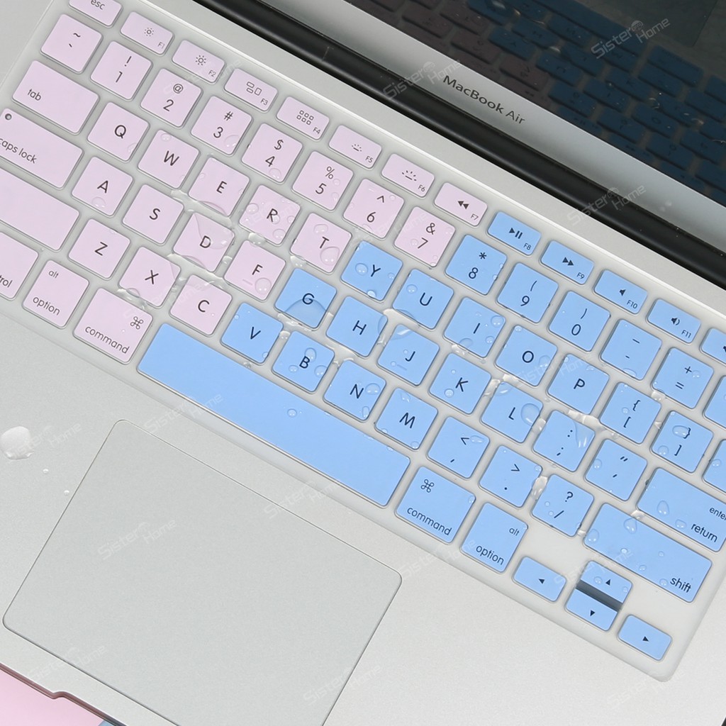 Nắp bàn phím Silicon cho Macbook Air Pro 12 13.3 15.4 16 inch A2338 A2337 A1502 A1708