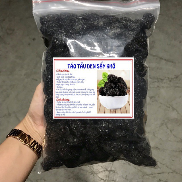 [Hàng Víp] 500G Táo tàu đen - Táo tầu thuốc bắc và làm mứt hàng chất lượng