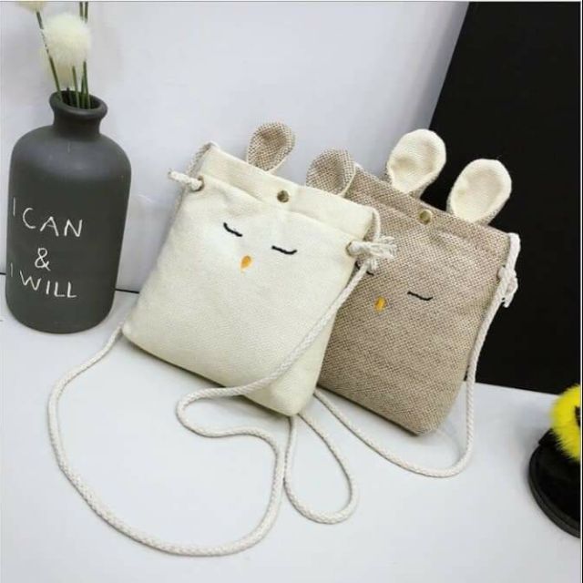 TÚI ĐEO CHÉO TAI THỎ ULLZANG
