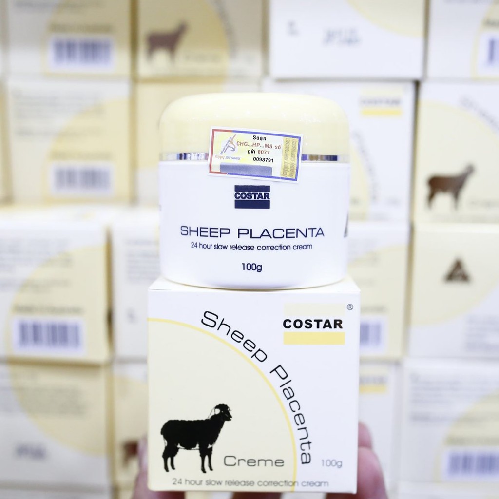 Kem Dưỡng Nhau Thai Cừu Costar Sheep Placenta Cream (100g)