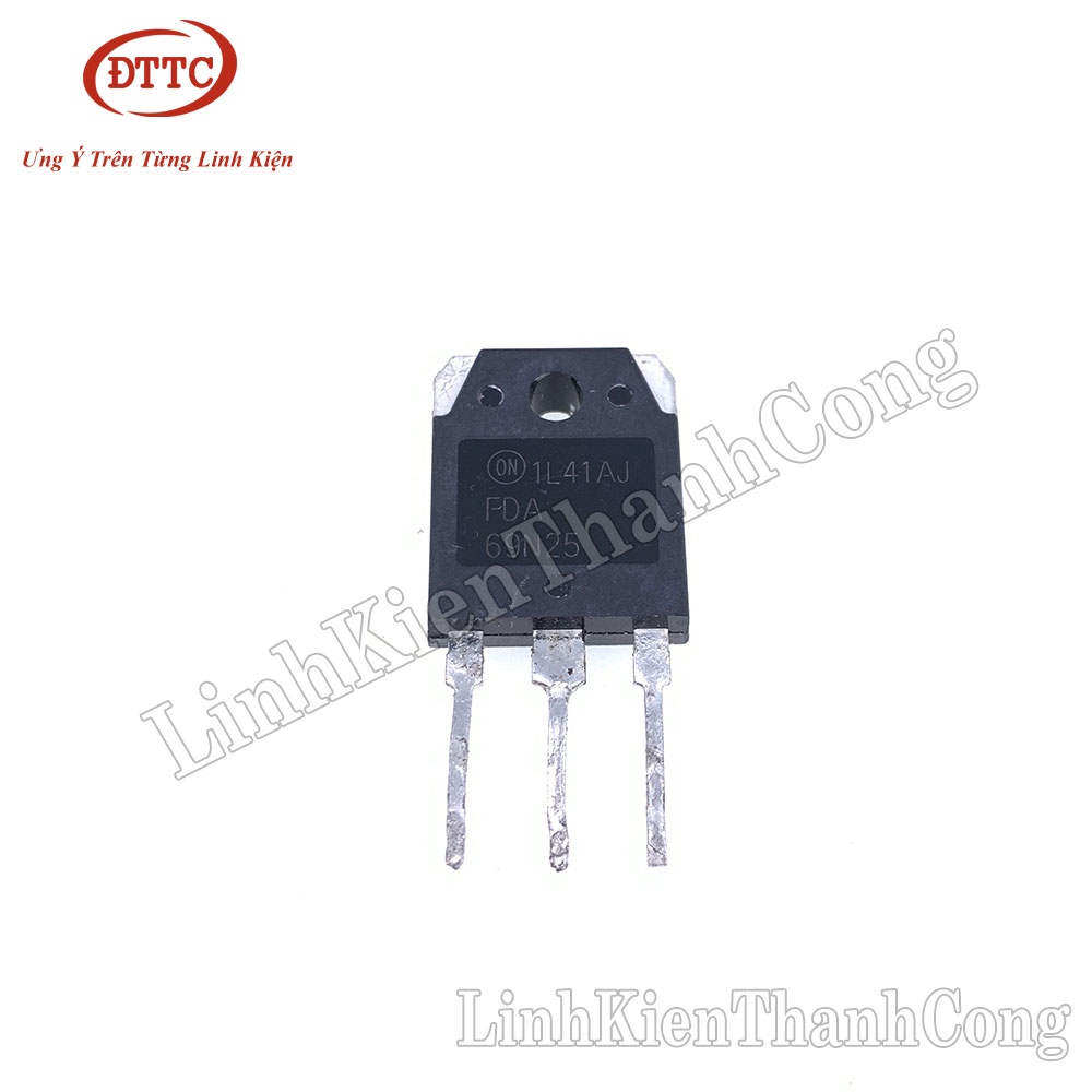 FDA69N25 69N25 POWER MOSFET N-CH 69A 250V TO3P (Tháo Máy)