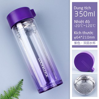 Bình thủy tinh chịu nhiệt lock & lock
