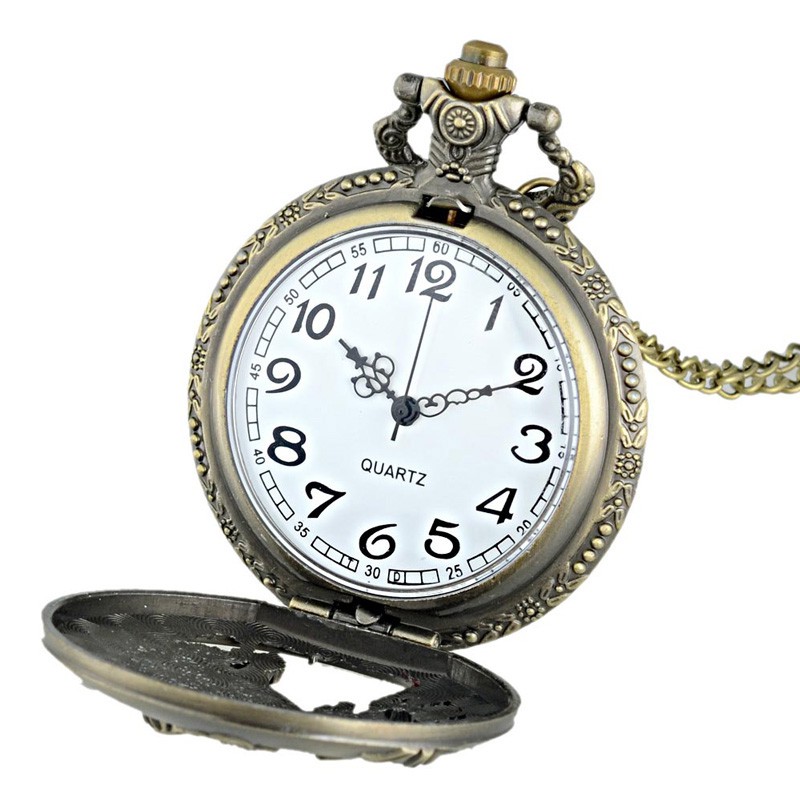 Đồng Hồ Quả Quýt Chạm Khắc Hình Chú Gà Phong Cách Vintage | BigBuy360 - bigbuy360.vn