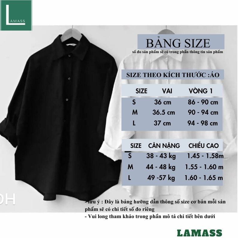 Áo sơmi nam nữ đều mặc được kiểu dáng unisex hàn quốc ulzzang vintage -LAMASS