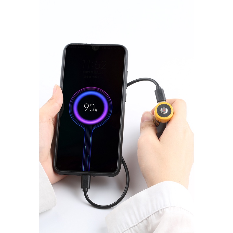 Pin Sac 21770 5000mAh cho đèn pin LED công suất cao Beston dòng xả lớn, pin dự phòng, xe điện, Pin 21770-T50 Type-C
