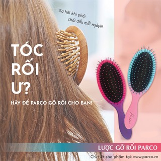 LƯỢC GỠ RỐI TÓC PARCO - HỒNG TÍM