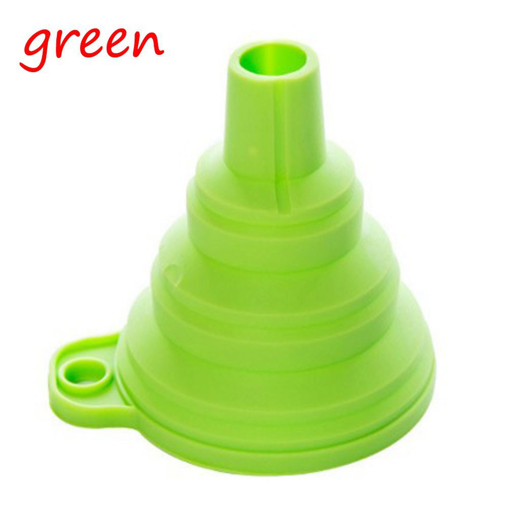 Phễu silicone có thể gập lại tiện dụng thích hợp cho nhà bếp