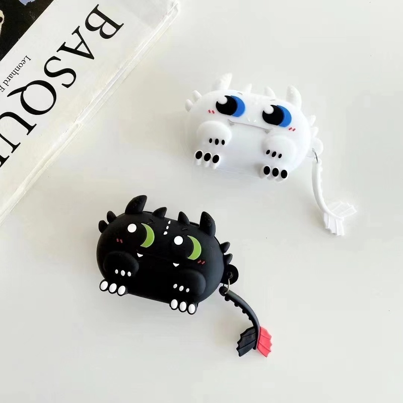 Vỏ Bảo Vệ Hộp Sạc Tai Nghe OPPO Enco Buds Mềm Họa Tiết Hoạt Hình Playstation &amp; Dragon Chất Lượng Cao