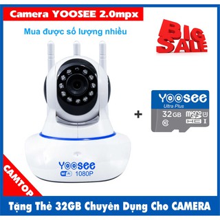 Camera yoosee 2.0mpx fhd - kèm thẻ nhớ 32gb yoosee