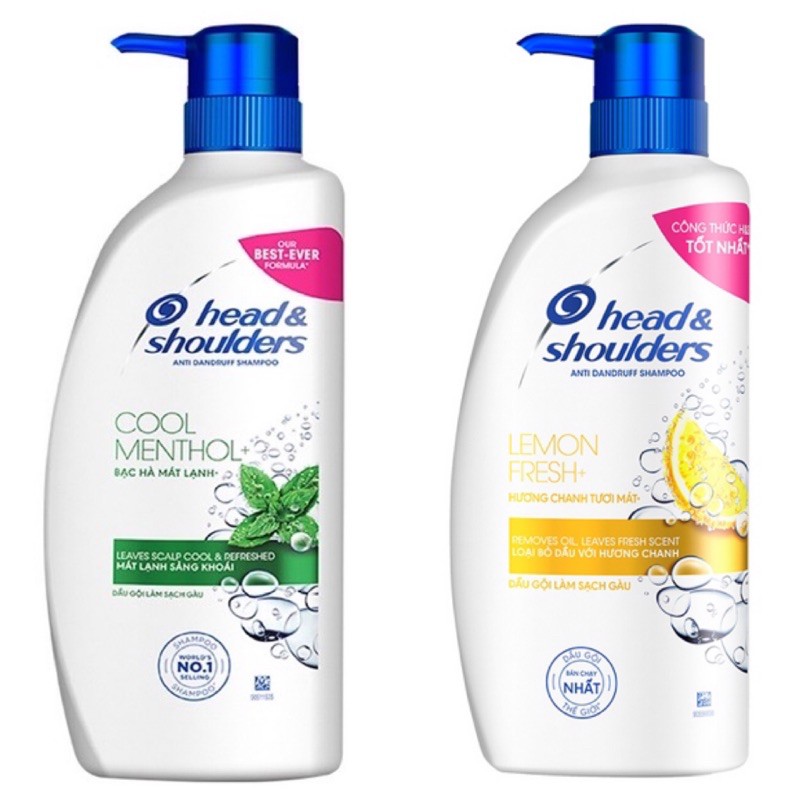 DẦU GỘI HEAD & SHOULDERS BẠC HÀ MÁT LẠNH 625G