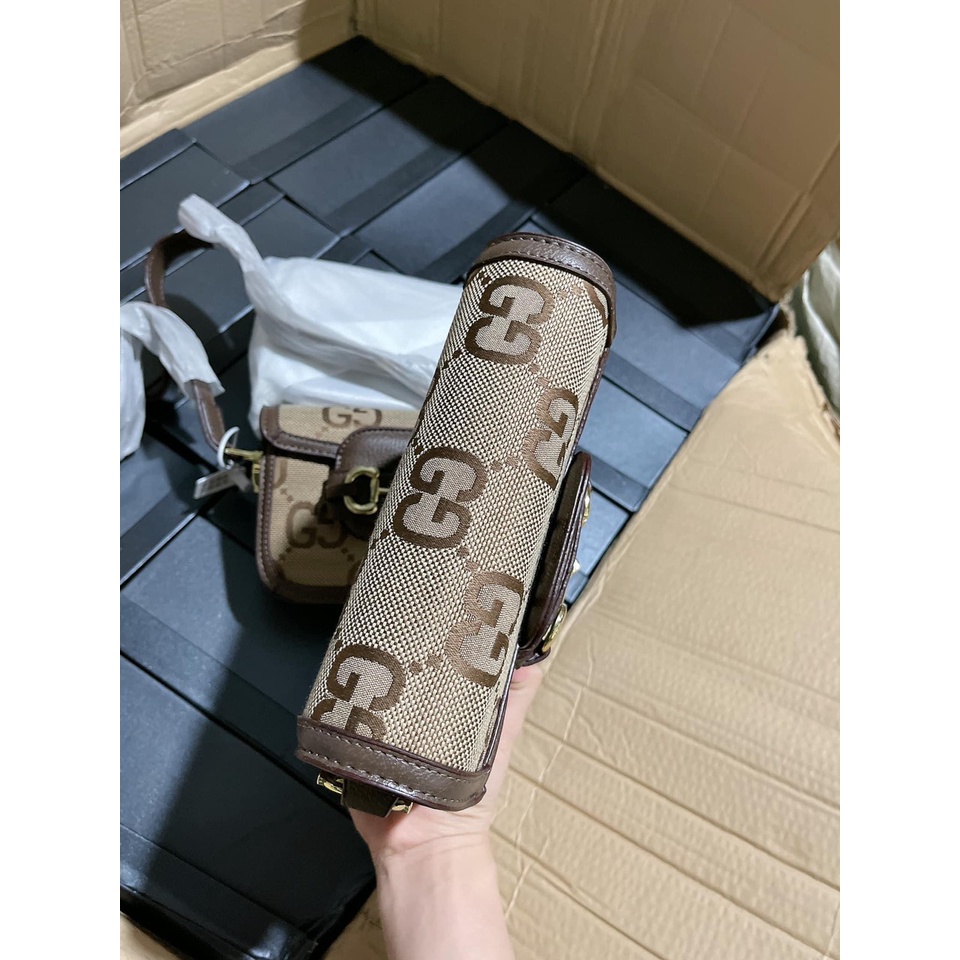 Túi xách gc nâu Hồ Ngọc Hà hàng đẹp bản siêu hot