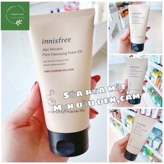 Sữa Rửa Mặt INNISFREE tro núi lửa, kiểm soát nhờn 150ml