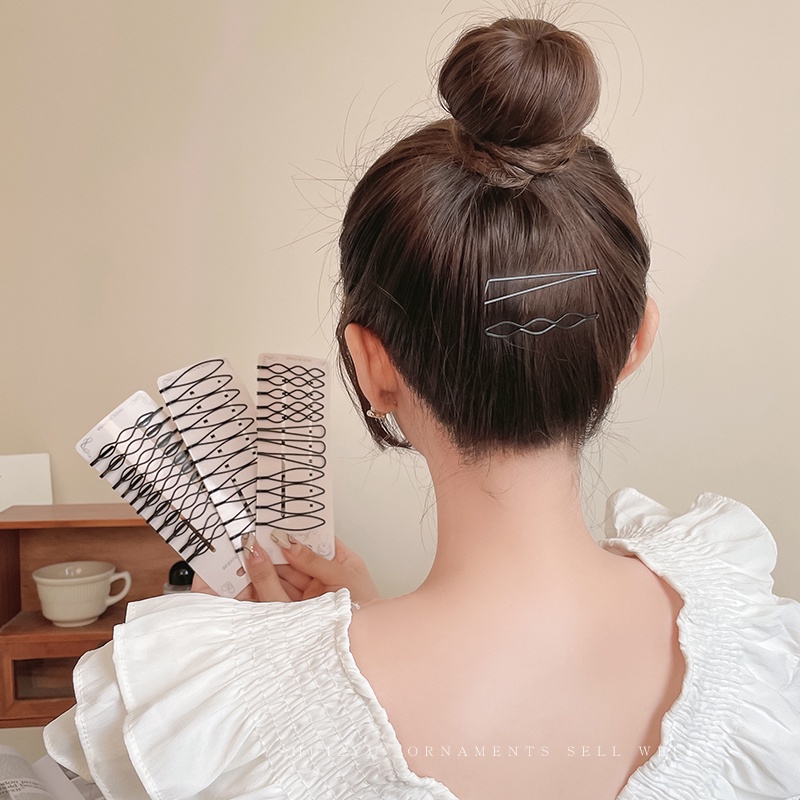 Kẹp Tóc Màu Đen Thời Trang Cá Tính