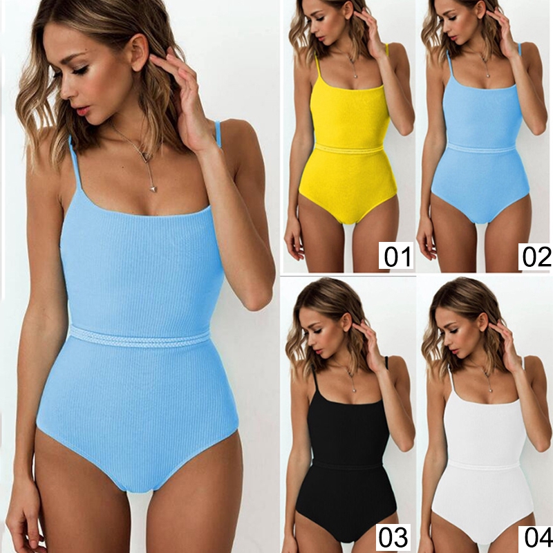 Đồ bơi một mảnh màu trơn quyến rũ thời trang cho phái nữ | BigBuy360 - bigbuy360.vn