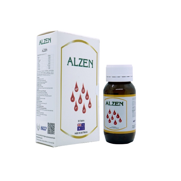 Viên uống phục hồi sức khỏe Alzen Albumin 500mg FERNGROVE PHARMACEUTICALS