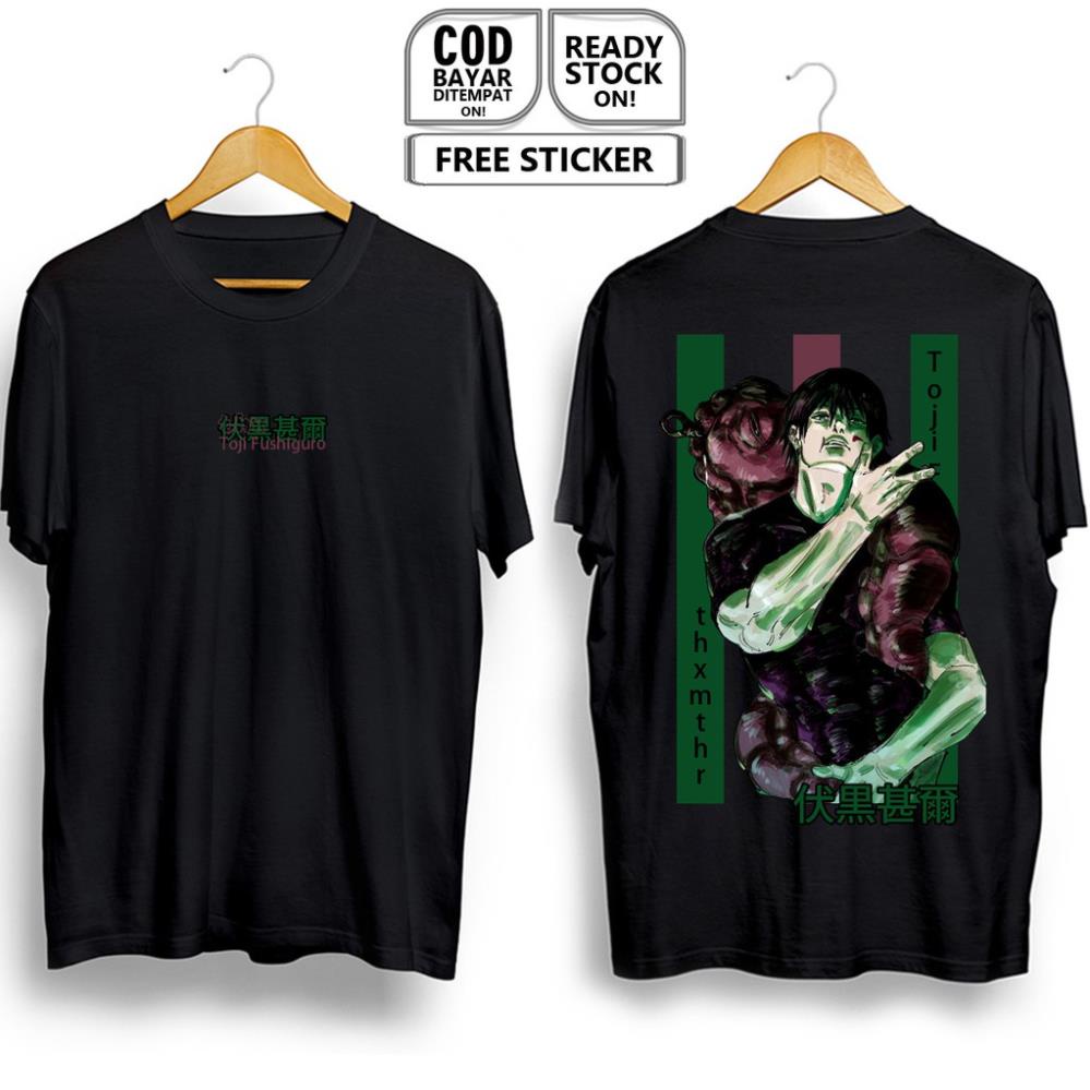 Áo phông Jujutsu Kaisen Toji Fushiguro Gojo Kento Itadori cực chất độc đẹp giá rẻ