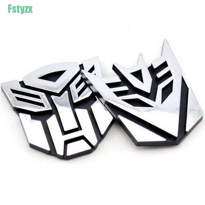 fstyzx 3D Logo Protector Autobot Transformers Emblem Badge Graphics Decal Car Sticker