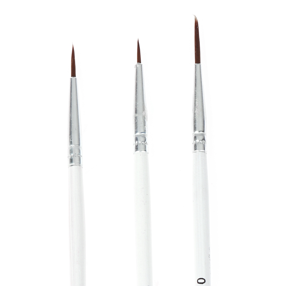 CONOPERY Bộ 10 cây cọ vẽ nét mảnh bằng nylon &amp; acrylic