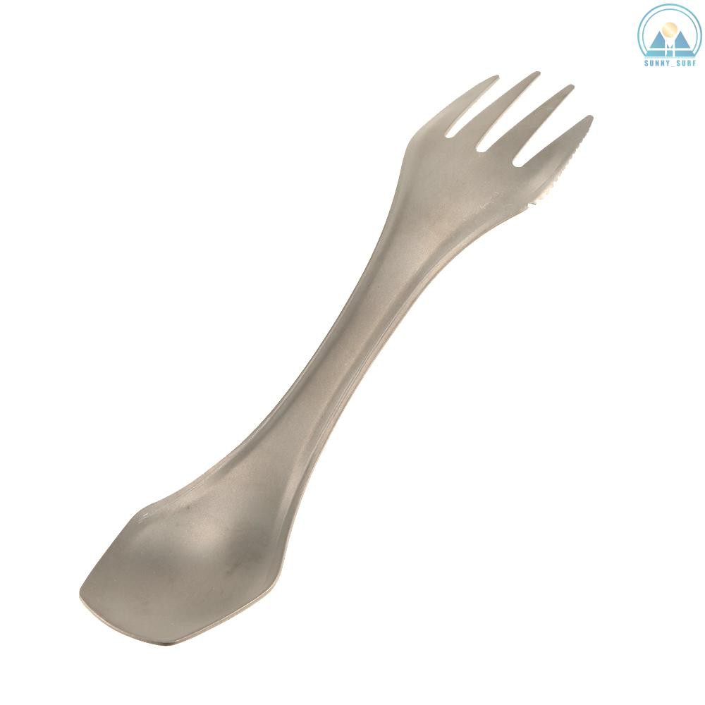 Sunny☀ Lixada 100% Titanium Outdoor Camping Picnic Spoon Fork Knife | BigBuy360 - bigbuy360.vn