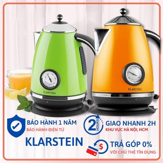 Ấm siêu tốc đun nước Klarstein 1.7lit Có đồng hộ nhiệt