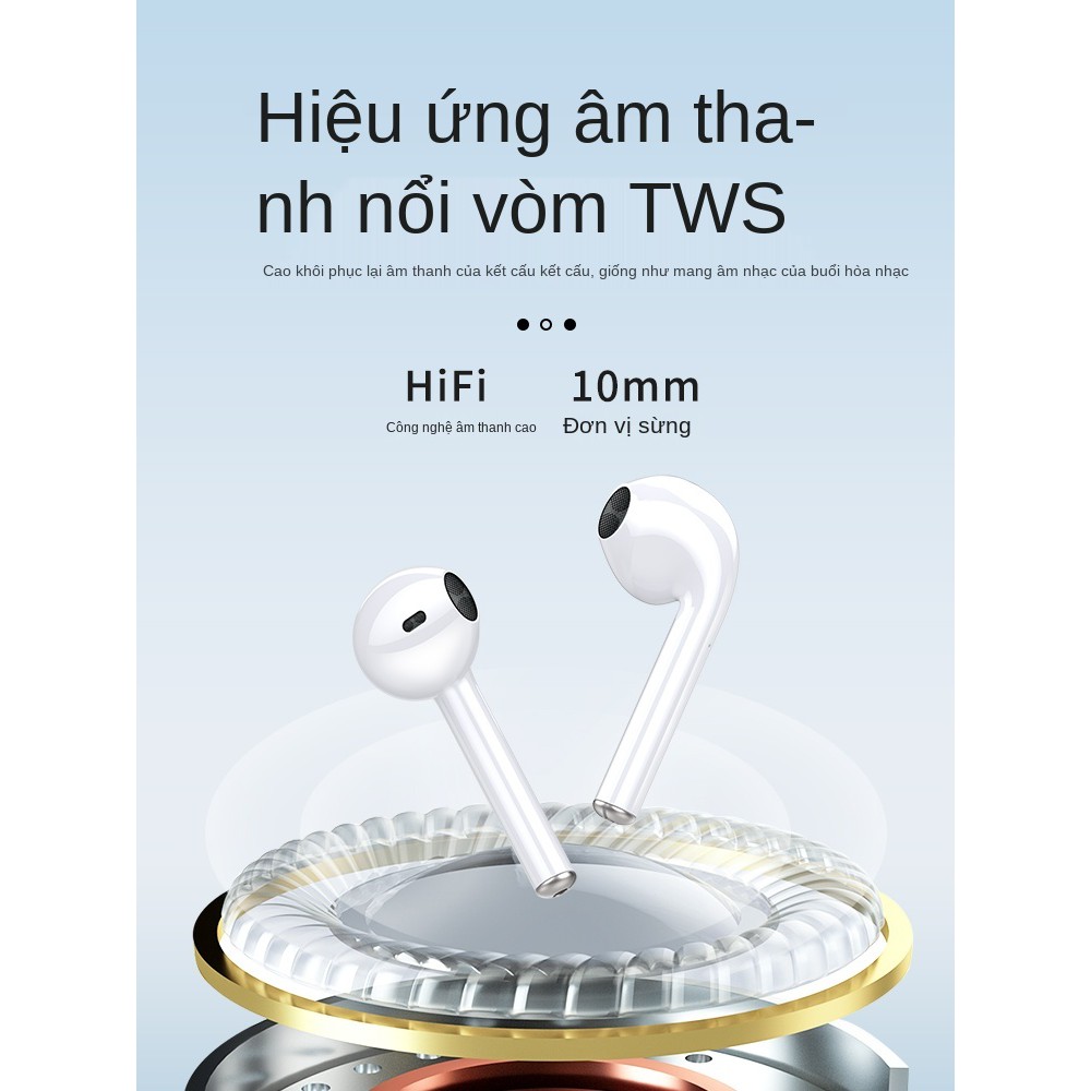 Tai nghe bluetooth không dây thực sự phong cách mới mùa hè một tai thể thao vô hình siêu nhỏ trong tai để chạy