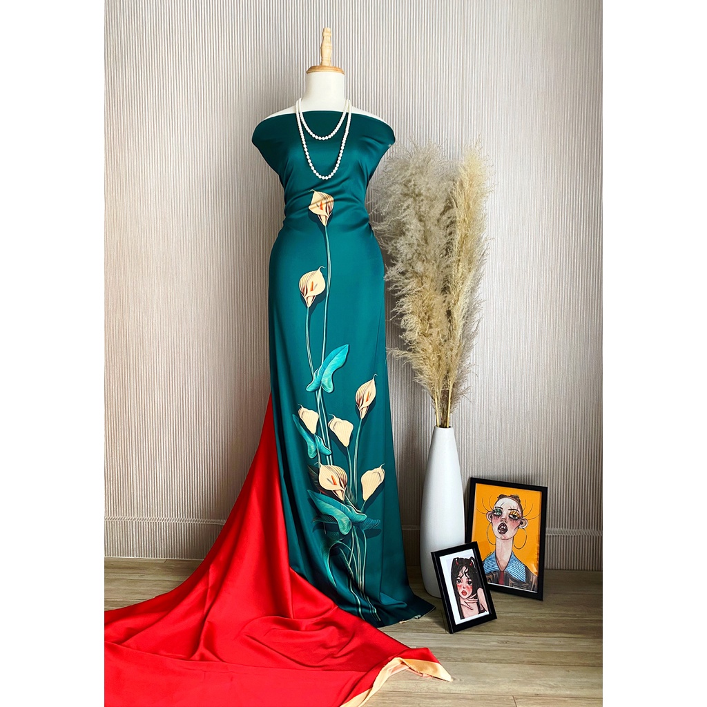 VẢI ÁO DÀI HOA SANG CHẢNH