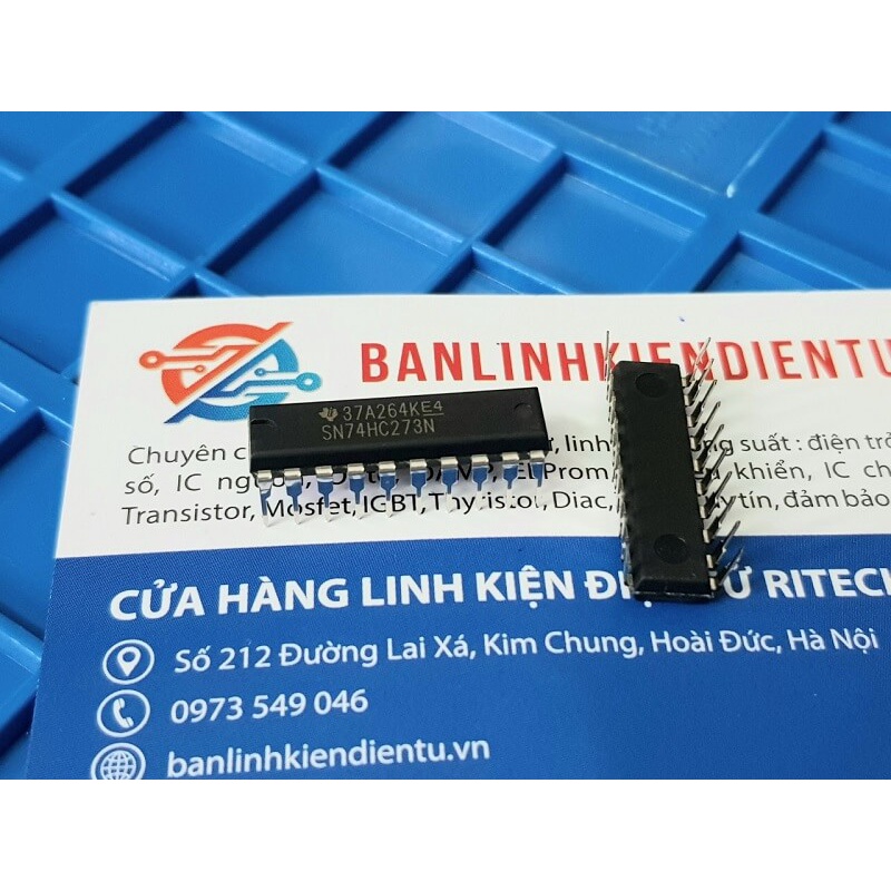 [Combo 3 chiếc] SN74HC273N 74HC273N 74HC273 IC Số Hàng Nhập Khẩu DIP-20