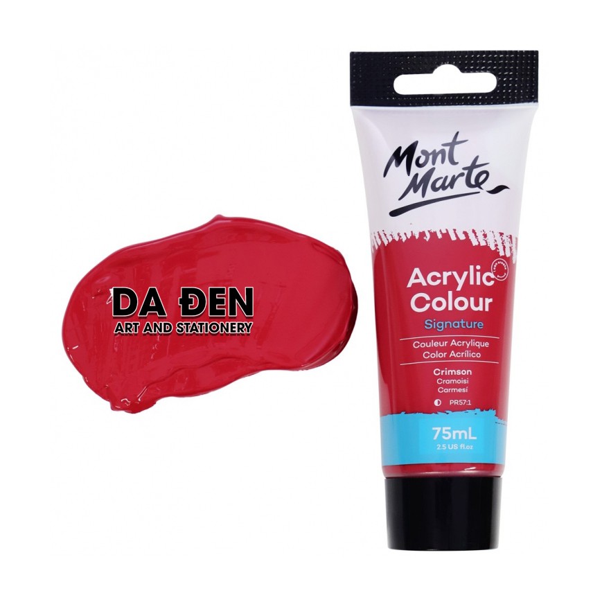 Màu Mont Marte Acrylic Colour 75ml (2.54oz) - Crimson