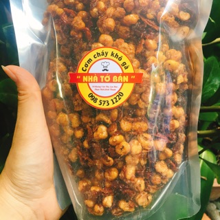 Cơm cháy khô gà lá chanh - bắp xốc khô bò