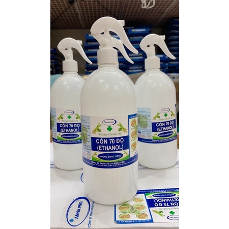 Cồn Xịt Sát Khuẩn Y Tế, Rửa Tay Ethanol 70 Độ 1000ml