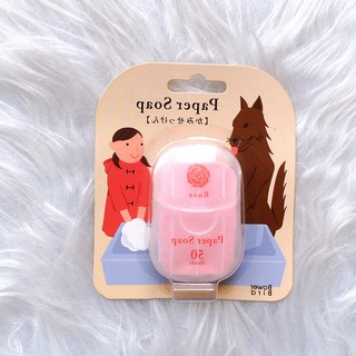 Giấy rửa tay xà phòng mini Nhật Bản