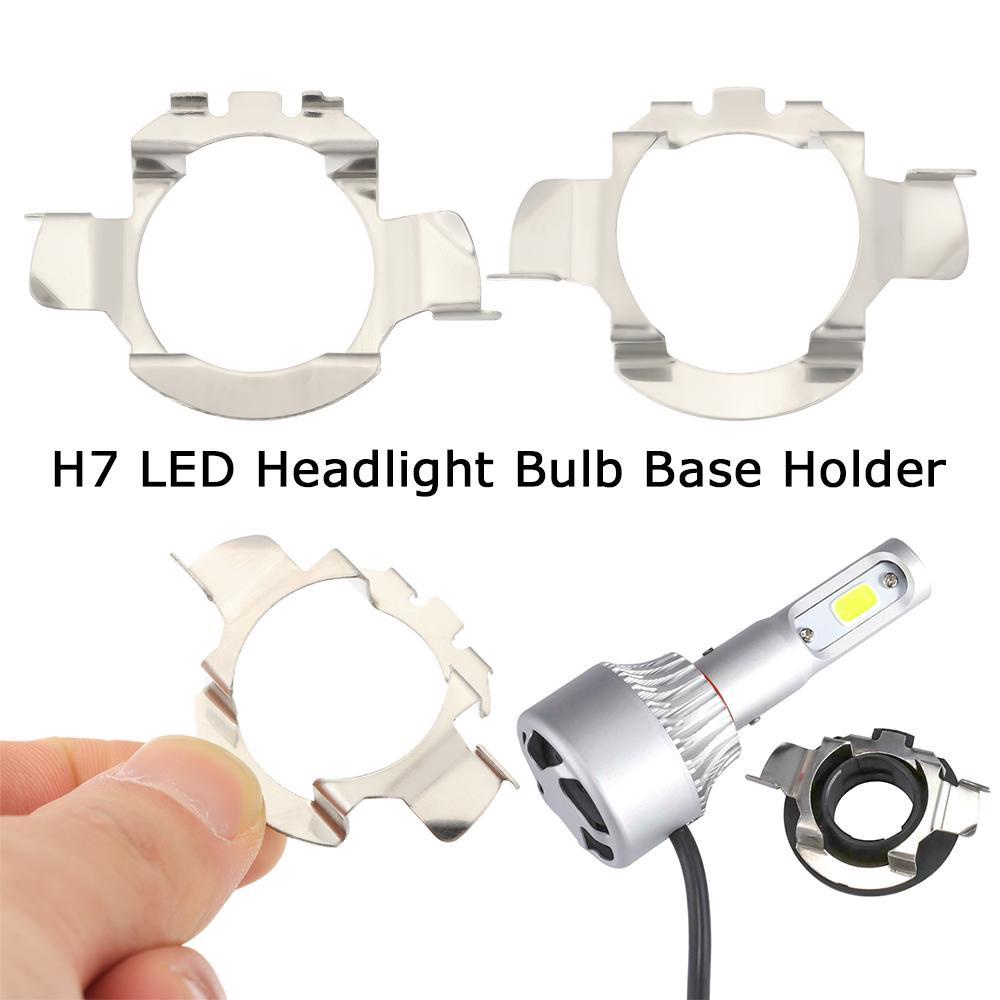 MAYSHOW Giá Đỡ Đèn Pha LED H7 Cho Benz BMW Audi VW Buick