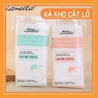 Bg5 gói 50 miếng bông tẩy trang lameila