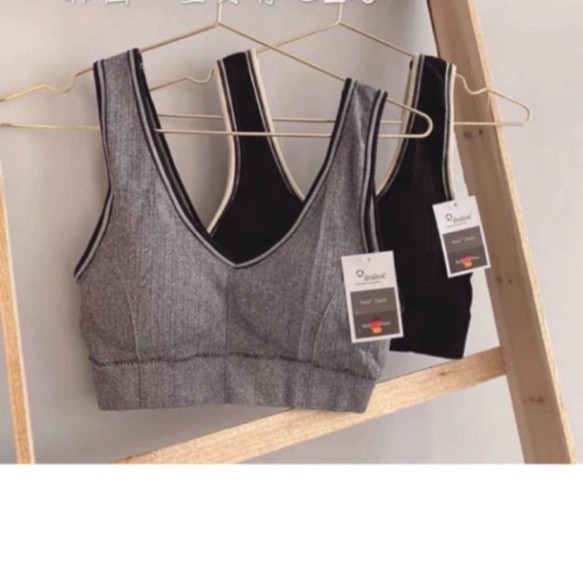 Áo BRA THỂ THAO 3 LỖ Cực Phong Cách Có Mút Ngực, Free size cho nàng từ 40-60kg