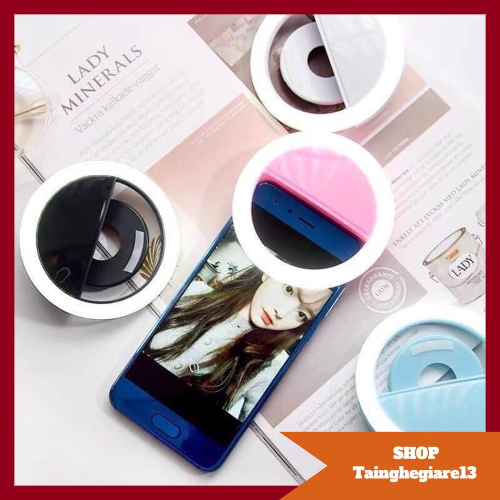 Đèn LED Selfie - Đèn Chụp Ảnh Tự Sướng, nhỏ gọn tiện lợi. [RẺ VÔ ĐỊCH]