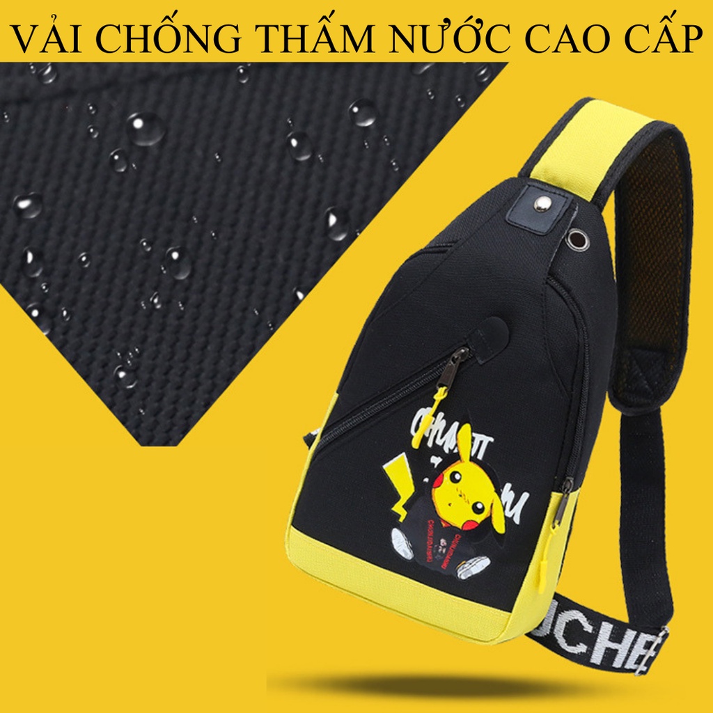  Túi đeo chéo nam da pu chống nước,tích hợp lỗ tai nghe tiện lợi | BigBuy360 - bigbuy360.vn
