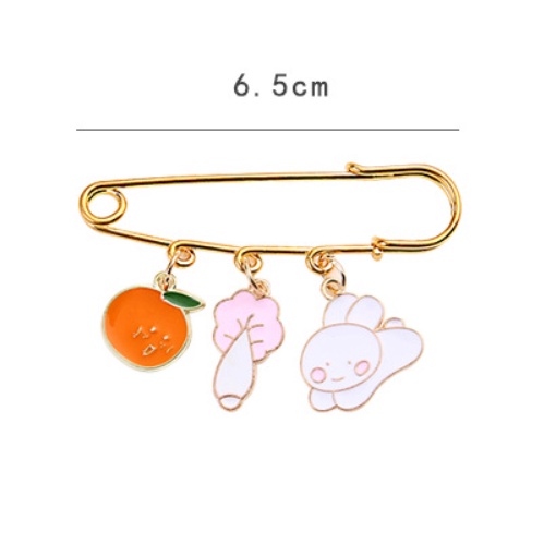 Huy Hiệu, Kim Băng Cài Áo Gắn Charm Trang Trí