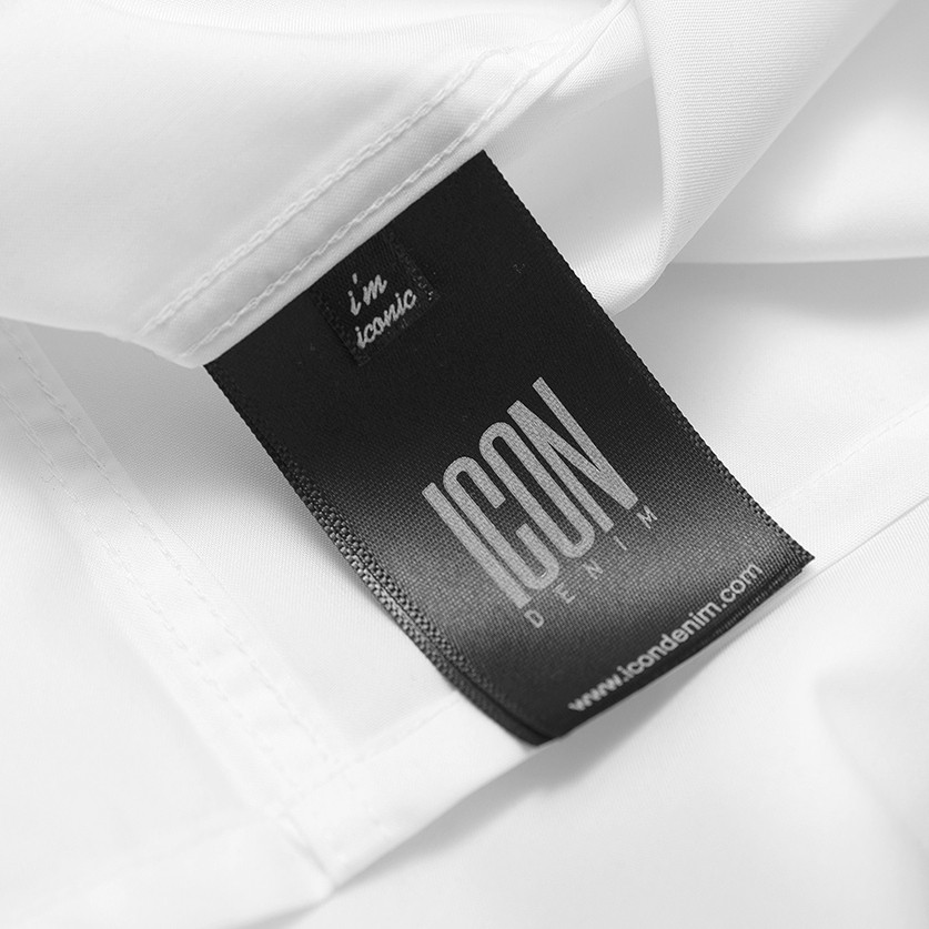 Áo Sơ Mi Nam Tay Ngắn Trơn ICON DENIM Signature | BigBuy360 - bigbuy360.vn