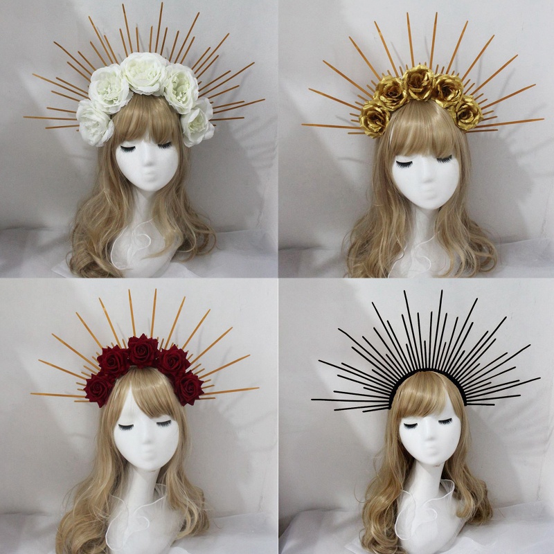 Cài Tóc Hình Vương Miện Phong Cách Lolita