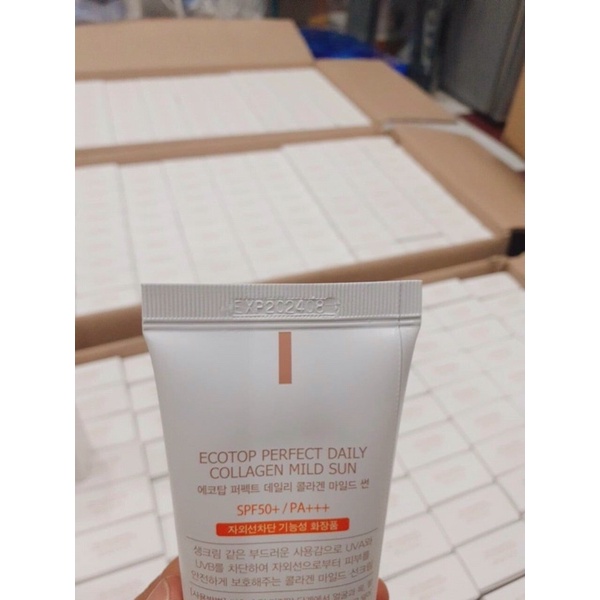 Kem chống nắng Ecotop Perfect Daily Collagen Mild Sun SPF50 70ml