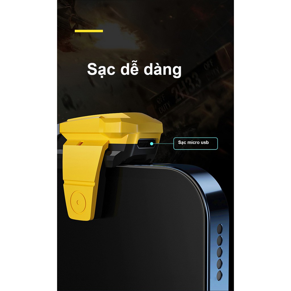 [ SIÊU PHẨM ĐỈNH CAO ] Nút bắn Pubg JS99 ❤️ Freeship ❤️ Auto Tap 50/52 nhịp trên giây, tích hợp 2 nút trong 1