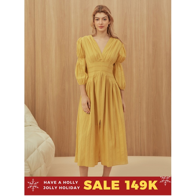 COCO SIN - Đầm Maxi Vàng | BigBuy360 - bigbuy360.vn