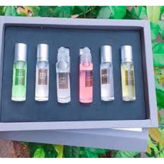 Set Nước Hoa Hình Tháp Dạng Lăn 6 Chai Trong 1 Bộ- Gift Set gồm 6 sản phẩm | BigBuy360 - bigbuy360.vn