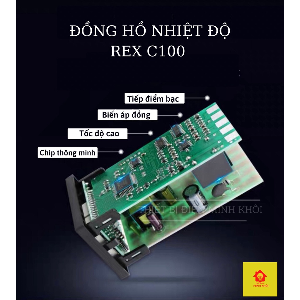 Mua Bộ Điều Khiển Nhiệt Độ RKC Rex-C100,Rex-C700, Đồng hồ nhiệt, bộ ...